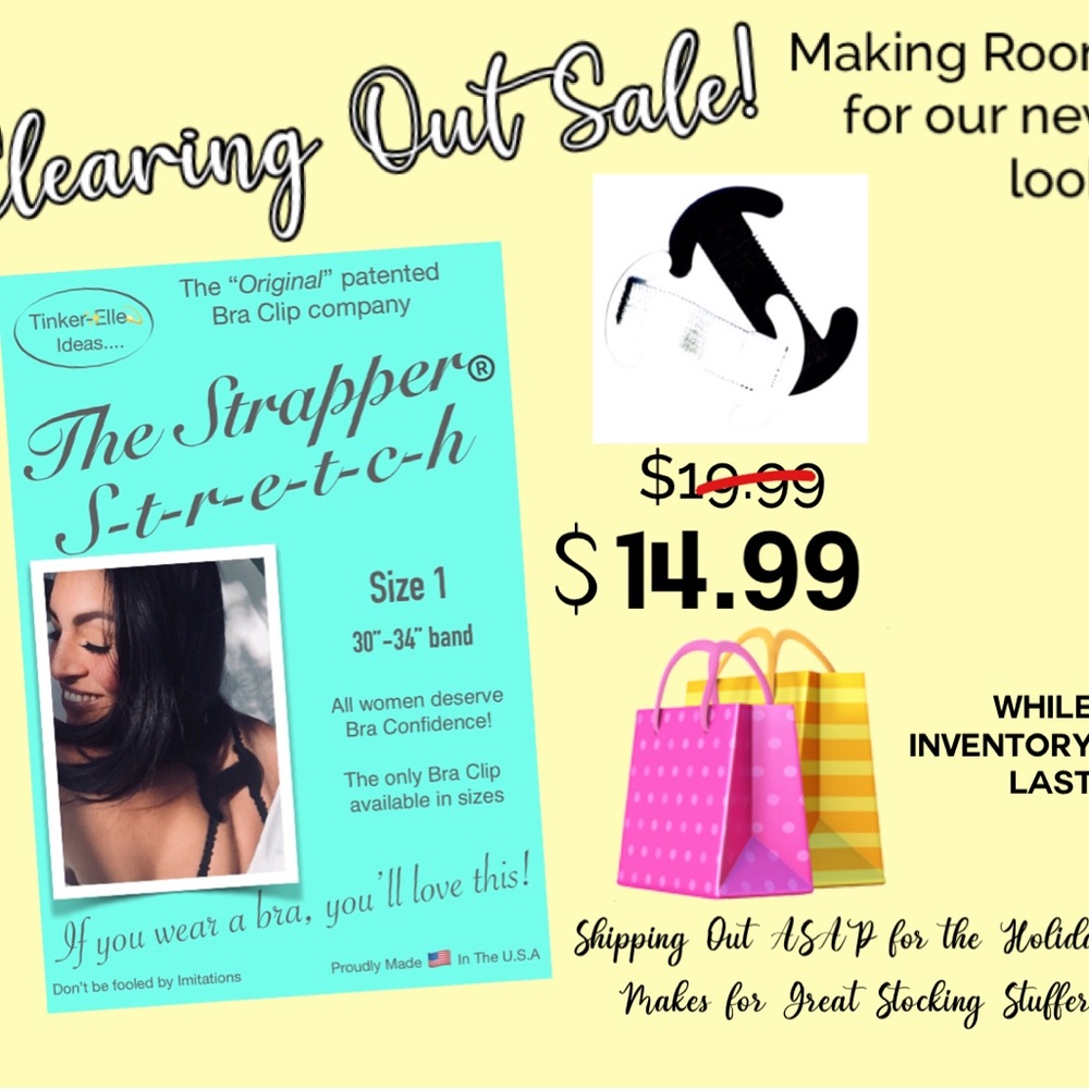 The Strapper Stretch Bra Clip